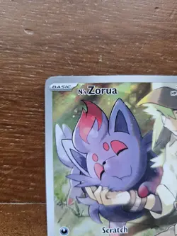 N's Zorua Pokemon Card Scarlet & Violet Promo Card 189 Full Art - Image 3
