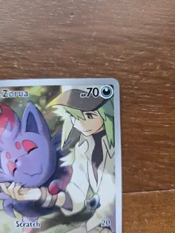 N's Zorua Pokemon Card Scarlet & Violet Promo Card 189 Full Art - Image 4