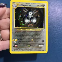Magneton 10/64 HOLO Rare Neo Revelation WOTC Vintage Pokemon Card - Image 1
