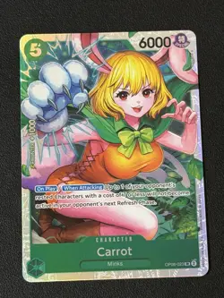 Carrot (023) OP08-023 English SR Two Legends One Piece Card Game - Image 1