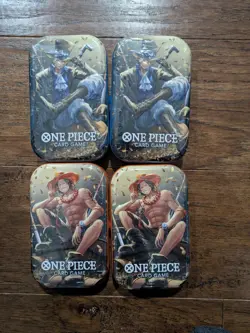 Bandai One Piece Card Game Tins Vol.2 OP-13 - Sealed Lot of 4 - Image 1