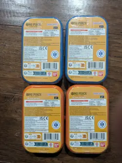 Bandai One Piece Card Game Tins Vol.2 OP-13 - Sealed Lot of 4 - Image 2