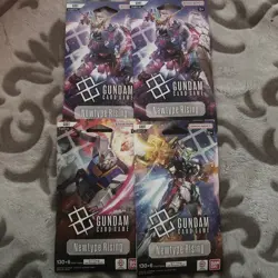 Gundam Card Game - Newtype Rising - Booster Packs - Lot of 4 - Image 1