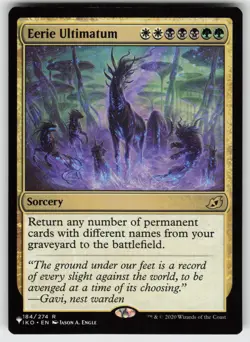 Eerie Ultimatum The List Reprints 184/274 R NM MTG - Image 1