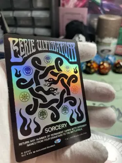 Eerie Ultimatum-MTG-Secret Lair-Encyclopedia Of Magic- Foil NM -🪄✨ - Image 1