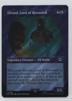 Ring Showcase - Elrond Lord of Rivendell Surge Foil #0799 - Image 1