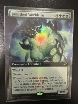 Famished Worldsire (Extended Art) Edge of Eternities Foil 0341 - Image 1