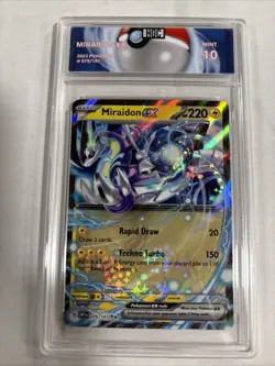 2023 Pokemon Miraidon Ex #79 HGC 10 (sb1) - Image 1