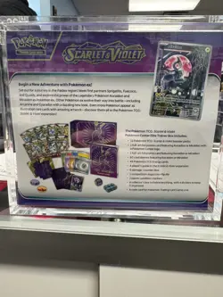 Scarlet & Violet Base Pokemon Center ETB Elite Trainer Box (Exclusive) Miraidon - Image 5