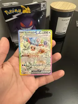 Pokemon TCG Eevee EX 167/131 Prismatic Evolutions SIR NM - Image 3