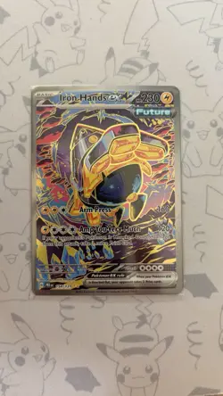 Iron Hands ex 154/131 Holo Special Illustration Rare Pokemon TCG NM - Image 1