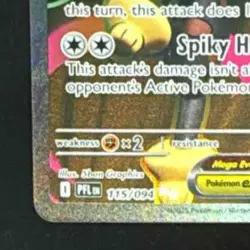 2025 Pokemon Phantasmal Flames - PFL EN Mega Lopunny ex #115/094 Ultra Rare - Image 4
