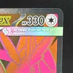 2025 Pokemon Phantasmal Flames - PFL EN Mega Lopunny ex #115/094 Ultra Rare - Image 5