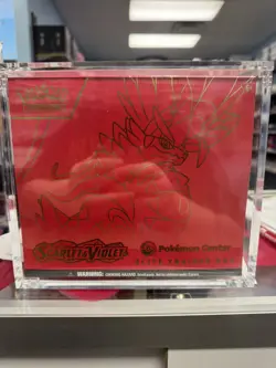 Pokemon Center Exclusive Scarlet & Violet Base Koraidon Red ETB (SV1) - Image 3