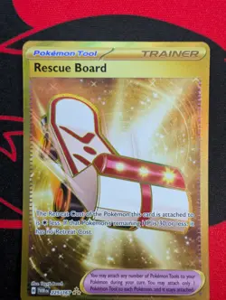 Rescue Board 225/167 - Hyper Rare - SV06: Twilight Masquerade Holo - PTCG - Image 1