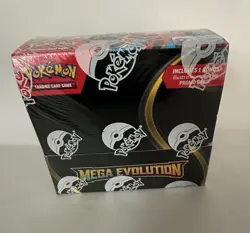 Pokemon TCG Mega Evolution Booster Display Box 36 Packs + Promo Factory Sealed - Image 1