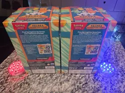 2x New Paldea Adventure Chests Factory Sealed Pokemon Pikachu 088 Promo 12 Packs - Image 2