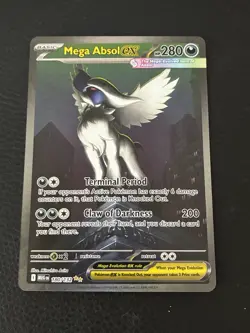 Pokemon TCG Mega Absol Ex 180/132 SIR Me01 English - NM - Image 1