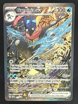 2023-25 Pokemon Gaming SV Black Star Promos - SVP EN Greninja ex #132 - Image 1