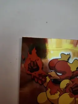 TOPPS POKEMON TV ANIMATION MAGMAR #126 HOLO SERIES 3 BLUE LOGO - Image 5