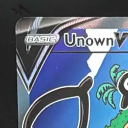 2022 Pokemon Gaming Sword & Shield Silver Tempest Unown V #177/195 - Image 3