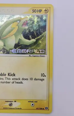 Pokemon TCG- Electrike 47/106 Emerald Reverse Holo Stamped NM - Image 3