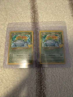 (2) Lot 2021 Pokemon Celebrations Classic Collection Venusaur Holo #15/102 - Image 1