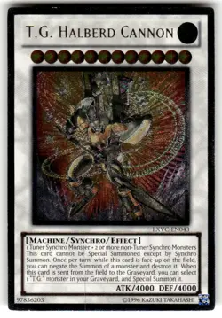 Yugioh T.G. Halberd Cannon EXVC-EN043 Ultimate Rare NM - Image 1