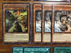 Yugioh: Cyber Dragon CRV & LCGX, Cyber Dragon Infinity, Cyber End Dragon - LP/NM - Image 4