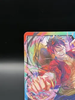 ONE PIECE TCG MONKEY D. LUFFY RARE 3RD ANNIVERSARY PROMO ALT ART ST01-012 NM - Image 2