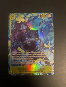 Bartholomew Kuma (Alternate Art) OP12-119 Legacy of the Master Foil - Image 1