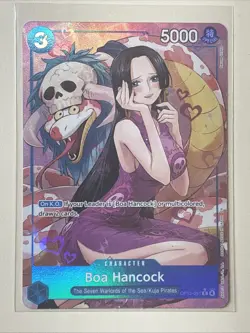 One Piece: Carrying On His Will Boa Hancock #OP13-051 Alternate Art Foil - Image 1