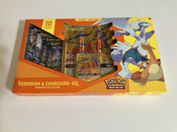 Pokemon TCG Reshiram & Charizard GX Premium Collection Box New Factory Sealed - Image 1