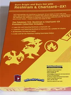 Pokemon TCG Reshiram & Charizard GX Premium Collection Box New Factory Sealed - Image 3