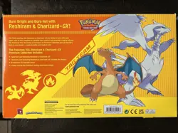 Pokemon TCG Reshiram & Charizard GX Premium Collection Box - New Factory SEALED - Image 2