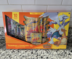 Pokemon TCG Reshiram & Charizard GX Premium Collection Box - New Factory SEALED - Image 1
