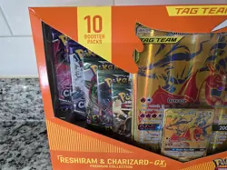 Pokemon TCG Reshiram & Charizard GX Premium Collection Box - New Factory SEALED - Image 3