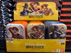 One Piece Card Game [12x] Tin Pack Set Vol.2 [TS-02] Display English Op - 13 - Image 1