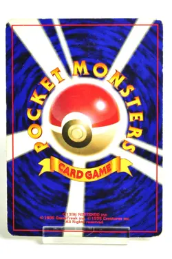 Pokemon card Vulpix No.037 No Rarity Symbol Old Back Base Set 1996 Japanese MP - Image 4