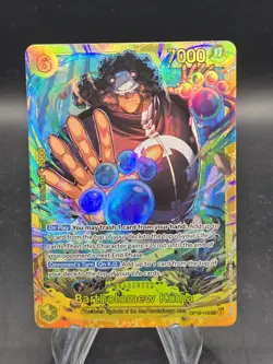 Bartholomew Kuma English SEC OP12-119 Legacy of the Master One Piece Card Game - Image 5