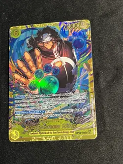 Bartholomew Kuma SEC OP12-119 Legacy of the Master One Piece Card Game English - Image 3