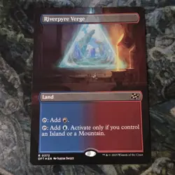 Riverpyre Verge (Borderless) Aetherdrift Foil - Image 1