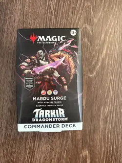Magic the Gathering Tarkir Dragonstorm Commander Deck NEW sealed MARDU SURGE - Image 1