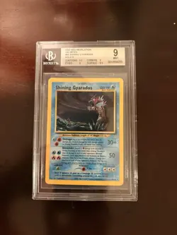 Pokemon TCG Neo Revelation Shining Gyarados 65/64 Secret Rare Holo Card English - Image 1