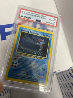 Pokemon TCG Shining Gyarados Holo Neo Revelation Card 65/64 - Image 4