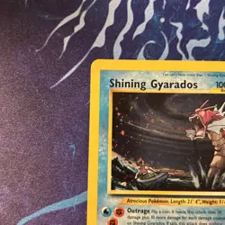 Pokemon TCG Shining Gyarados Holo Neo Revelation Card 65/64 Secret Rare - Image 4