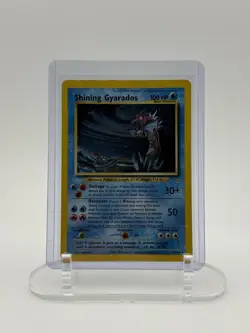 Pokemon TCG Shining Gyarados Holo Neo Revelation Card 65/64 Secret Rare - Image 1