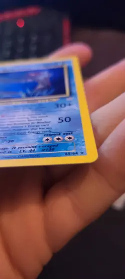 Pokemon TCG Shining Gyarados Neo Revelation Holo Card 65/64 - Image 3