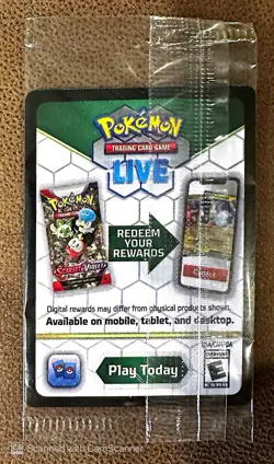 Vaporeon EX 023/131 Stamped Prismatic Evolutions Surprise Box Promo - SEALED - Image 2