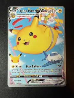Flying Pikachu Vmax 007/025 Celebrations Pokemon 2021 - Image 1